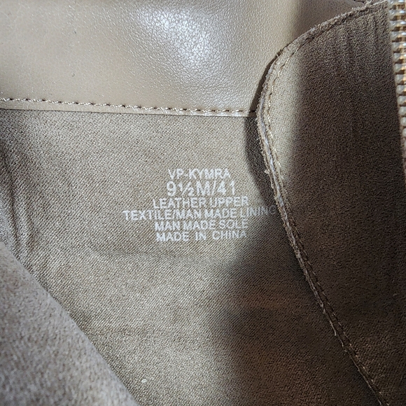 Vince Camuto Heeled Leather Ankle Boots 9.5 - Picture 10 of 12